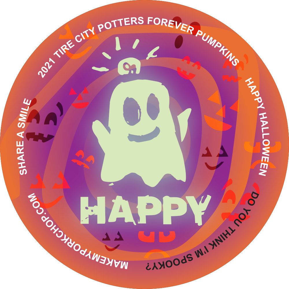 HAPPY - Halloween 2021 (Tire City Potters Limited Edition)