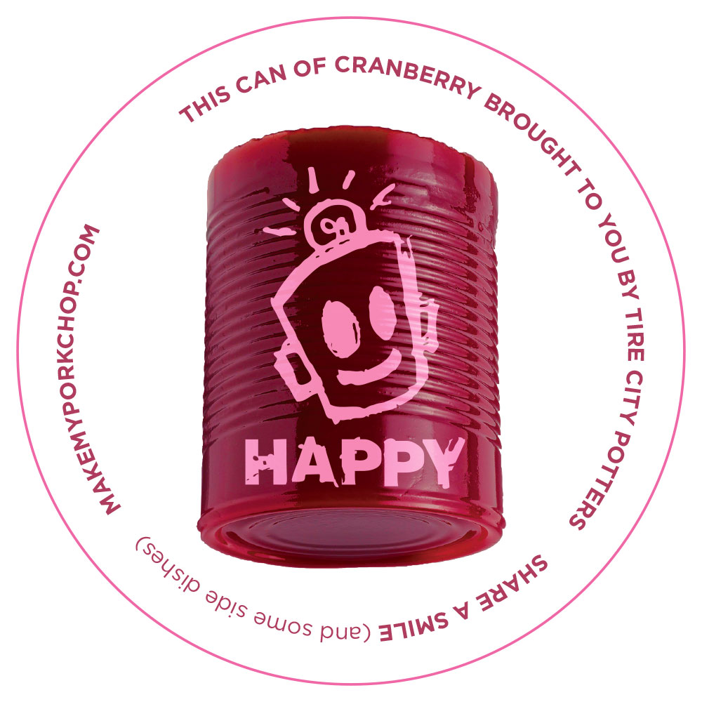 HAPPY - Cranberry