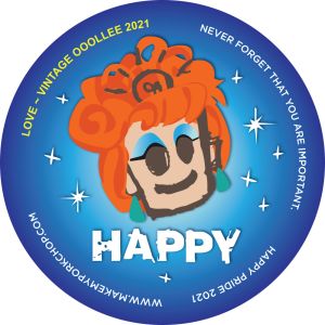 HAPPY -  LOVE ~ Vintage Ooolee (Pride 2021)