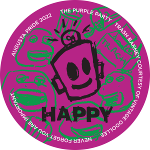 HAPPY - Augusta Pride 2022 (Trash Barney)