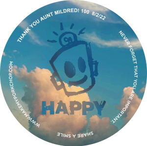 HAPPY - Aunt Mildred 100