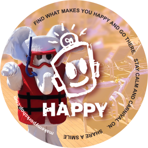 HAPPY — On a Boat