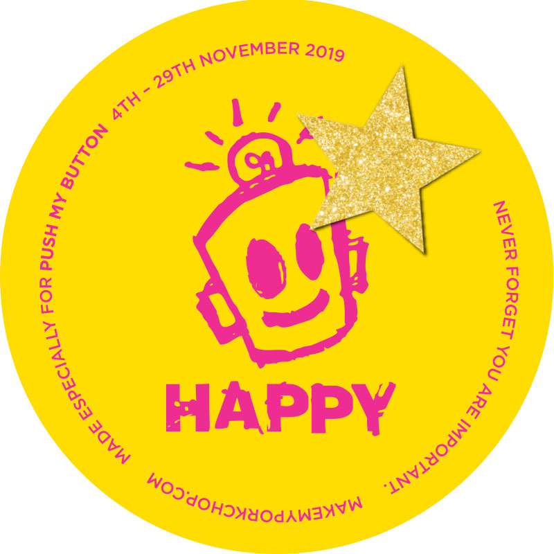 HAPPY - Gold Star
