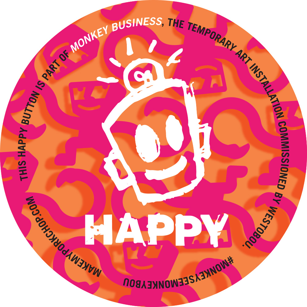 HAPPY - Monkey Business (Magenta)
