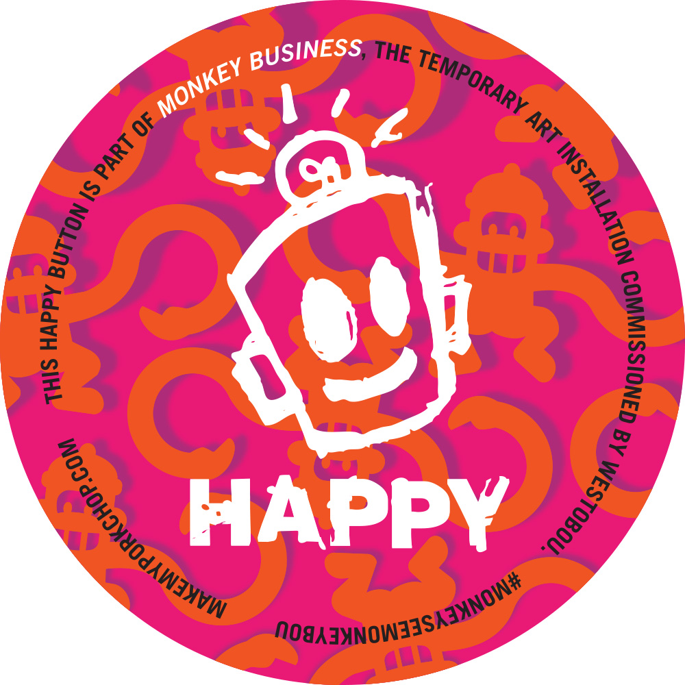 HAPPY - Monkey Business (Orange)