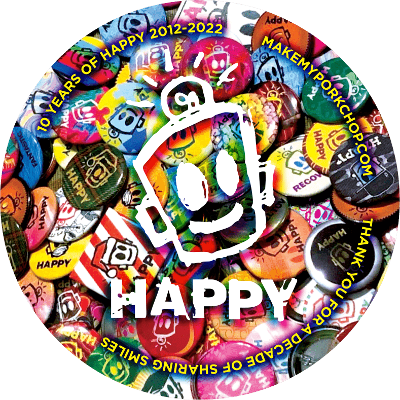 HAPPY - 10 Years of HAPPY (Buttons! Buttons! Buttons!)